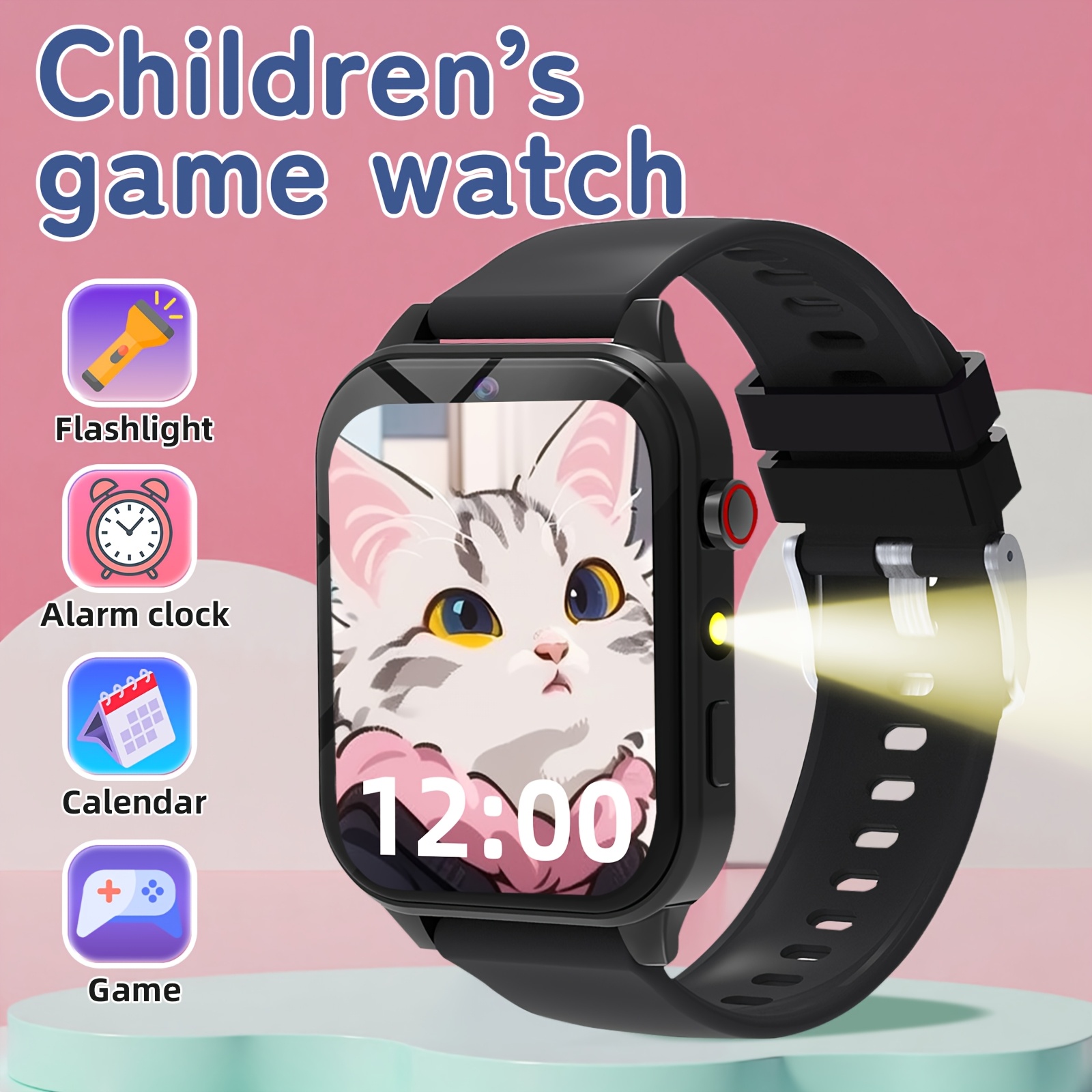 Learning Tablet Kids - ساعة ذكية تعليمية للأطفال مع ألعاب