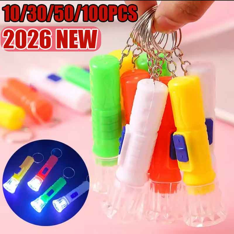 Kids Toys Usa - 10/30/50/100 قطعة مصباح LED صغير للأطفال،