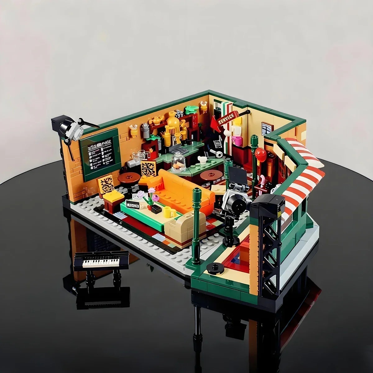 مجموعة مكعبات بناء نموذج شارع  - مراجعة Lego Building Blocks وسعره