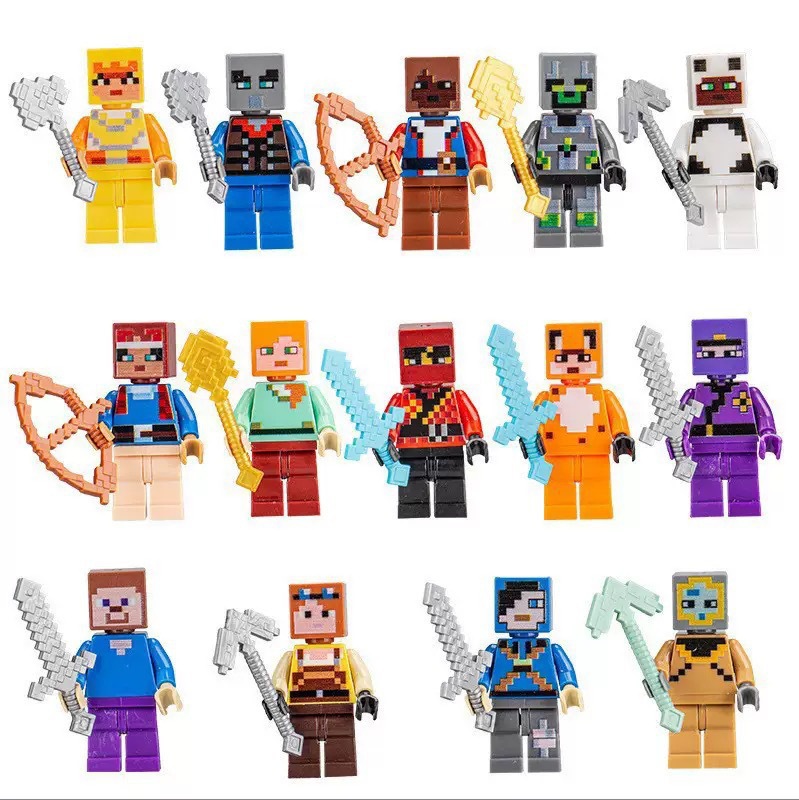 30/60 قطعة من مكعبات بناء ماين - مراجعة Lego Building Blocks وسعره