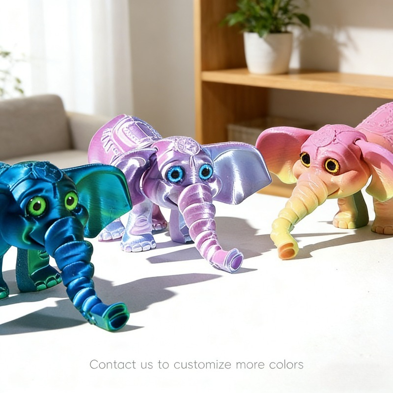 نموذج فيل ثلاثي الأبعاد بطول 1 - مراجعة Kids Toys Elephant وسعره