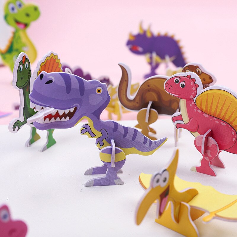 40 قطعة من ألغاز الديناصورات ا - مراجعة Kids Toys Dinosaur وسعره