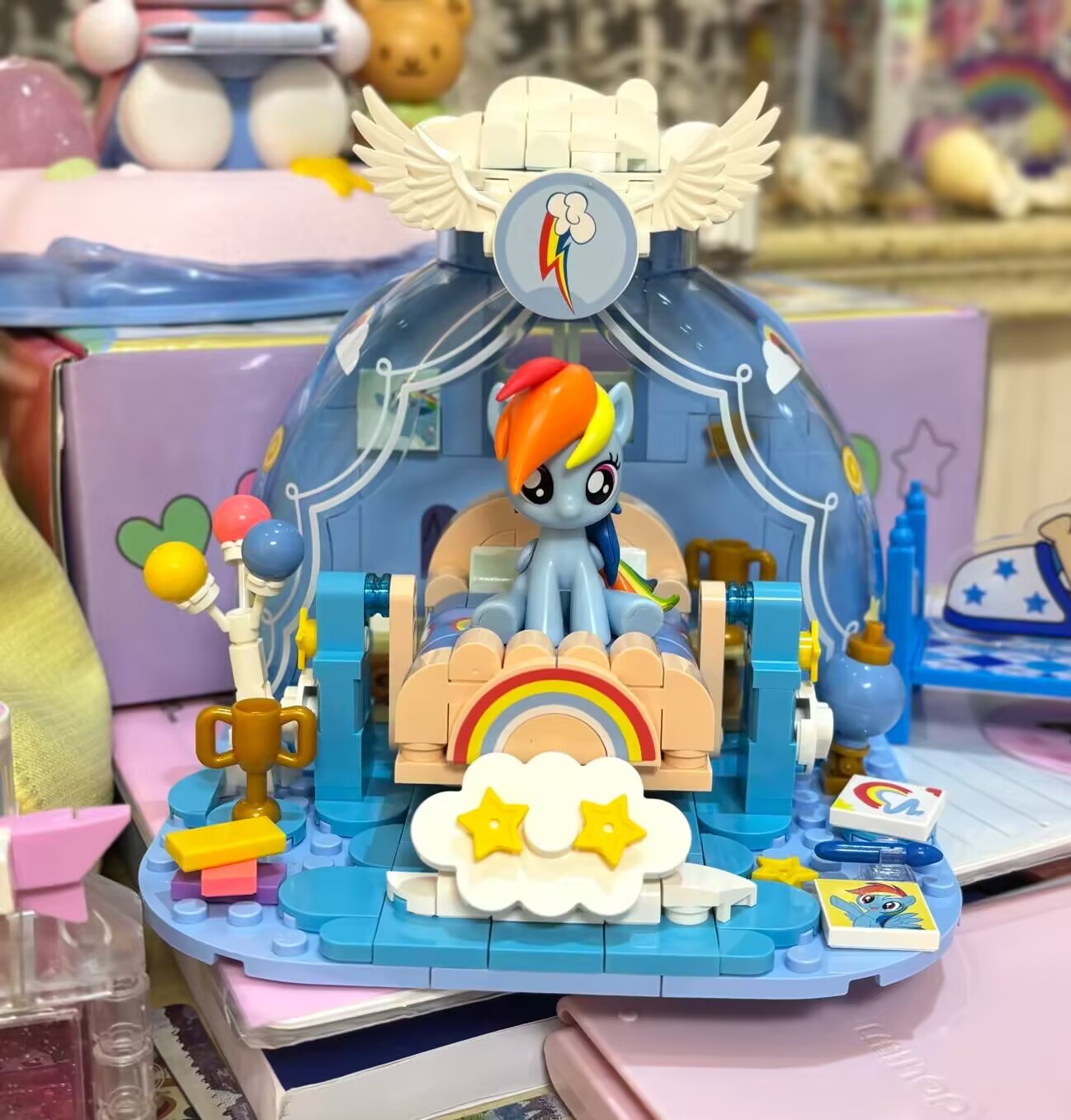 2025 حار جديد بلدي ليتل المهر  - مراجعة Lego Building Blocks وسعره